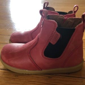Bobux i-walk Jodphur Boot Red size 6.5 toddler